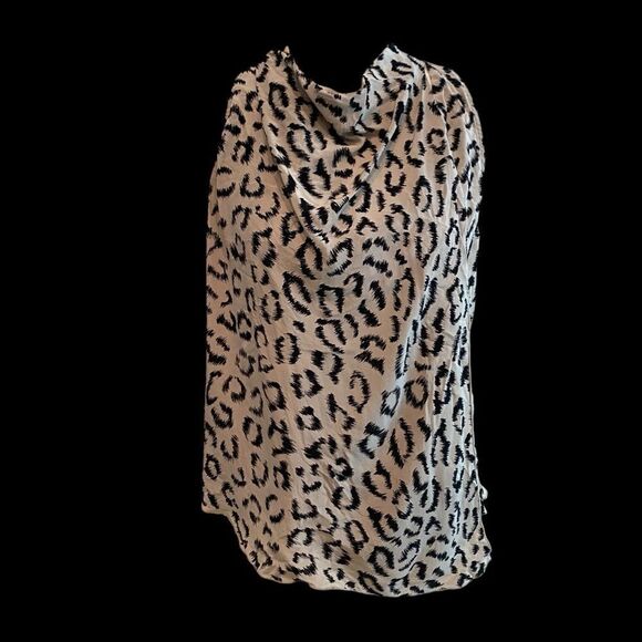 A.L.C. Leopard Ella Top Size 6 - Picture 4 of 7